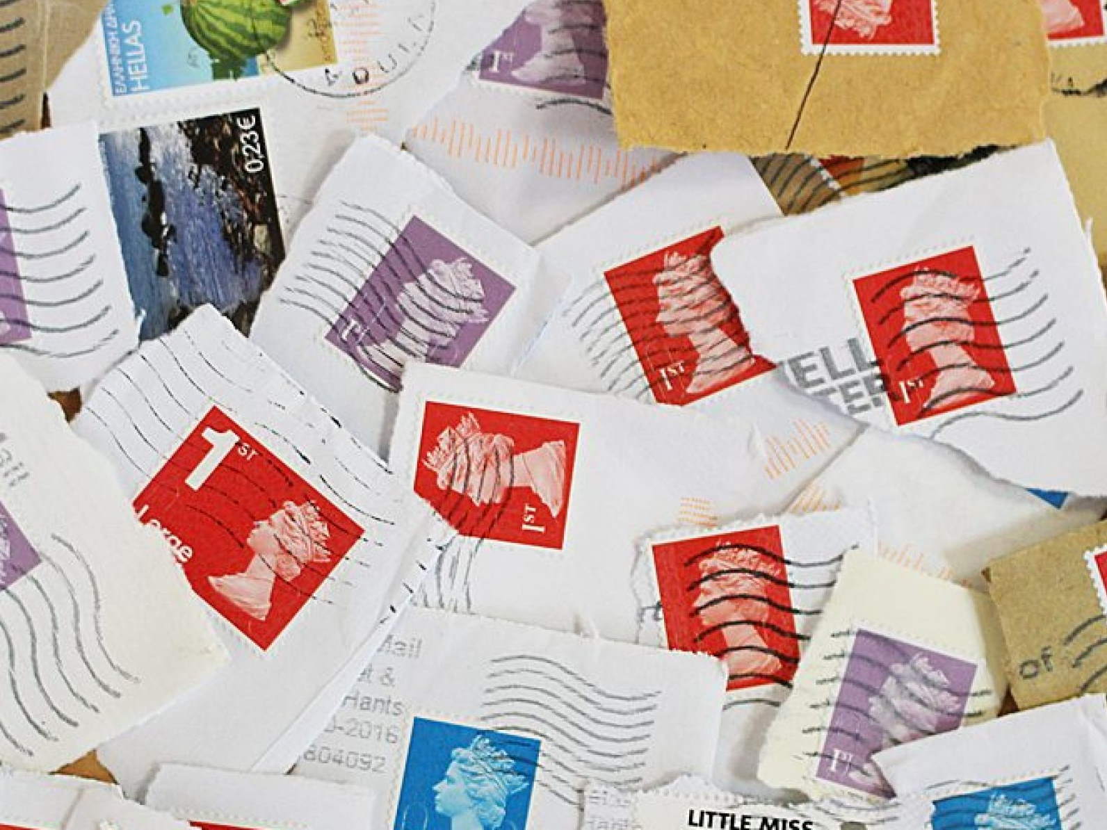 Donate used stamps